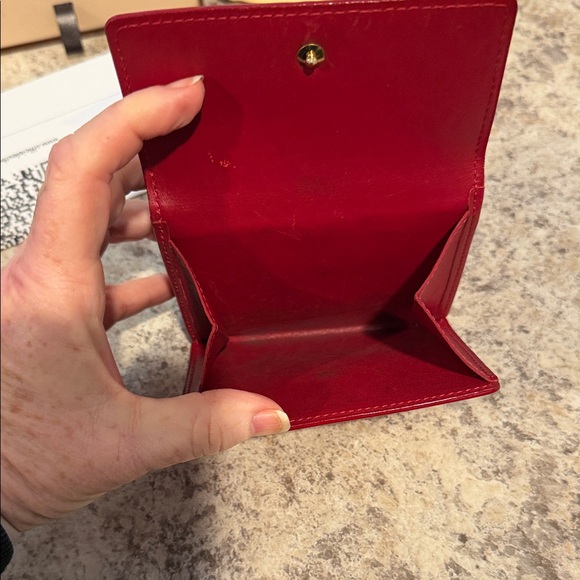 Louis Vuitton Glossy Red Wallet - Picture 6 of 6